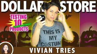 10 HALLOWEEN DOLLAR TREE ITEMS | VIVIAN TRIES HALLOWEEN