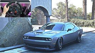 Dodge Challenger SRT Hellcat | Forza Horizon 5 | (Steering Wheel + Shifter) Gameplay