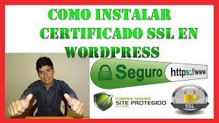  Cómo INSTALAR UN CERTIFICADO SSL y activar HTTPS en Wordpress