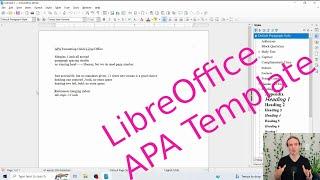 Creating APA Style Templates for LibreOffice Word