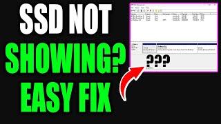 Fix SSD Not Showing Up in Disk Management or BIOS on Windows 11/10