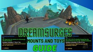 Dreamsurges Mounts and Toys Guide