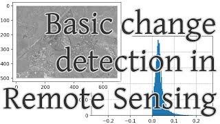 Basic change detection in Remote Sensing