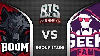 BOOM vs GEEK FAM BTS Pro Series 2020 Highlights Dota 2