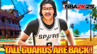 These META 6'8 + 6'6 Builds are UNSTOPPABLE in The REC in NBA 2K25 Best Tall 2 Way 6'8 Guard Build