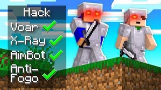 usamos um HACK de $200 para matar nossos amigos no MINECRAFT! 