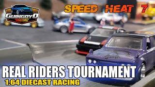 Speed Heat Real Riders Tournament 1st Group and 2nd Group | Modified Diecast Racing