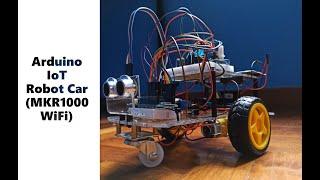 Arduino IoT Robot Car (MKR1000 WiFi, Blynk)