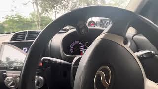 Testing Myvi turbo low boost 170hp