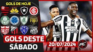 ️ TODOS OS GOLS DESTE SÁBADO 20/07/2024 GOLS DE HOJE, GOLS DO DIA, GOLS DO BRASILEIRÃO (COMPLETO)