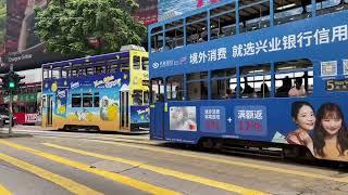 香港 Double Decker Trams in Hong Kong 2024