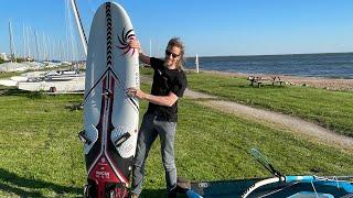 New PB at homespot. Windsurf slalom fin test part 5: The 37’s with 7,0 fully powered