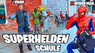 ‍️DIE SUPERHELDEN SCHULE (Spiderman,Venom,Flash...) Folge 1