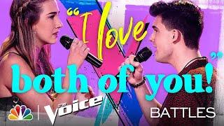 Allegra Miles vs. Michael Williams - Whitney Houston's "How Will I Know" - The Voice Battles 2020