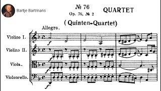 Joseph Haydn - String Quartet Op. 76, No. 2  'Quinten' (1797)