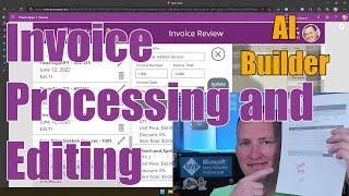 AI Builder Invoice Processing for Power Apps and Power Automate