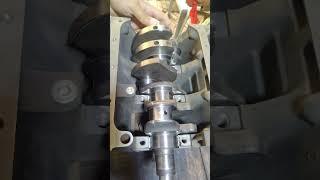 engine crankshaft rebuilt |crankshaft fitting |crankshaft begin bearing replace| #crankshaft #repair