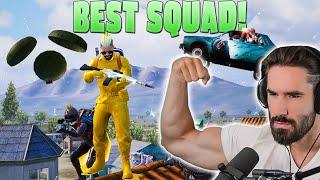 Mecha Fusion ACTION GAMEPLAY! Only Squad Wins  PUBG MOBILE