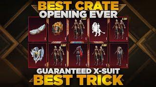 Get Guaranteed IGNIS X-Suit | X-Suit Crate Opening | Best Luck Ever |PUBGM