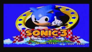 Mega Drive - Sonic 3 - Level Select