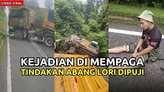 1 MALAYSIA PUJI ABANG LORI‼️ KEJADIAN DI JALAN MEMPAGA, PAHANG