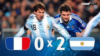 France 0 x 2 Argentina (Henry x Messi) ● 2009 Friendly Extended Goals & Highlights HD