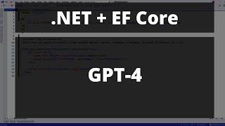 Building Two C# Apps with GPT-4 and Getting an EF Core Question Answered with Custom Context.