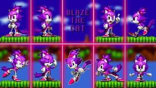 Blaze The Cat in Sonic 1: Redux (New Update) Full Playthrough