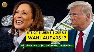 Silberaktien | Goldaktien - Steigt Silber bis zur US Wahl auf 40$ !?