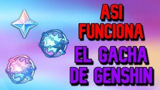 COMO FUNCIONA el GACHAPON en GENSHIN IMPACT | D Ran al Habla | EXPLICACION