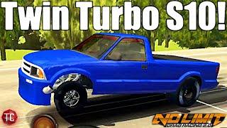 No Limit Drag Racing 2.0 NEW UPDATE! CHEVY S10 FULL, TWIN TURBO BUILD! (Faster Than I Thought!!)