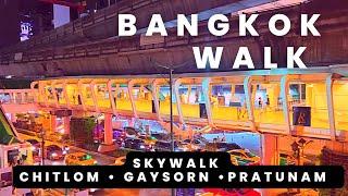 Bangkok Skywalk #2, Chitlom, Gaysorn, to Novotel / Pratunam.  Enjoy Bangkok energy from above!