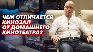 Домашний кинозал VS кинотеатр | Как купить кинозал и не получить медиакомнату?