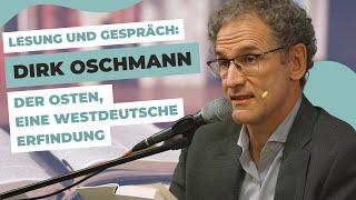 Lesung und Gespräch: Dirk Oschmann - Der Osten, eine westdeutsche Erfindung