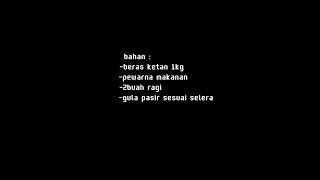 Tutorial Membuat Tape Ketan || Arifani Quraini X OTP 3 || SMKN 1 Tempel