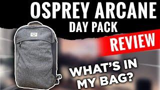 Osprey Arcane Large Day Pack Review - GREAT 20L Minimalist EDC / Tech Backpack