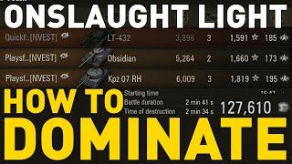 How to DOMINATE Onslaught Light in World of Tanks