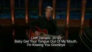 Did Jeff Daniels steal Tim Ferguson's joke from 1993?