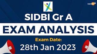 SIDBI Grade A 2023 I SIDBI Grade A 2023 Exam Analysis | 28 January | Questions Asked and Exam Review