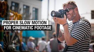 How to Make Slow Motion Video for Cinematic B-Roll