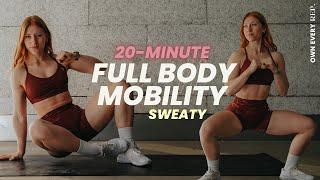 20 Min. Full Body Mobility Workout | Circuit Training | Follow Along - Sweaty |  No Equipment