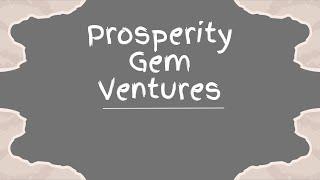 Prosperity Gem Ventures Update | PGV | Crypto 5G