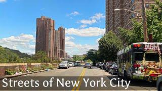 Driving the Streets of New York City - BRONX