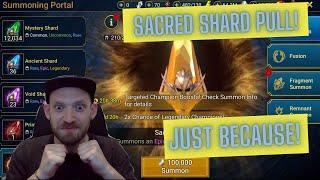 Another Scared Shard Pull | Just For Fun | Can I Get Any Legos | Free To Play | Raid: Shadow Legends