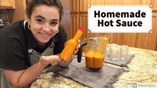 Easiest Homemade Hot Sauce You Will LOVE!!