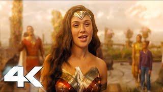 Shazam Meets Wonder Woman - Shazam 2 Fury Of The Gods: Wonder Woman | Shazam 2 (2023)