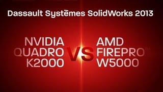 AMD FirePro™ vs. Nvidia Quadro: SolidWorks 2013