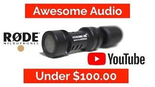 Awesome Audio for YouTube Under $100.00