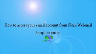 TPEcloud Tutorial: How to access your email account from Plesk Webmail