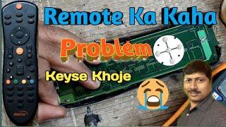 dish tv Remote Repair Keyse Kare | How to Repair Dish Remote | Remote pe Keya Kharab Hota Hey